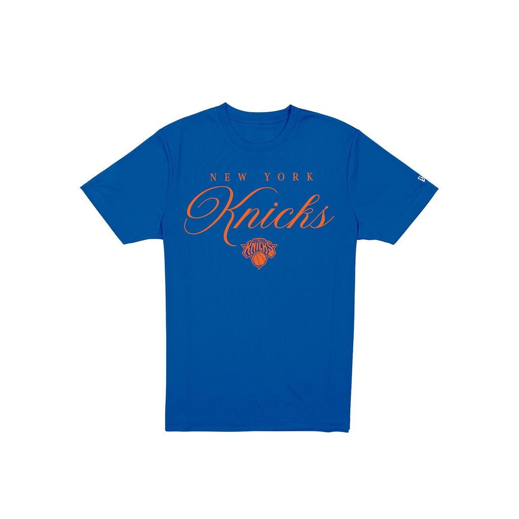 New York Knicks 2025 NBA Playoff Blue T-Shirt