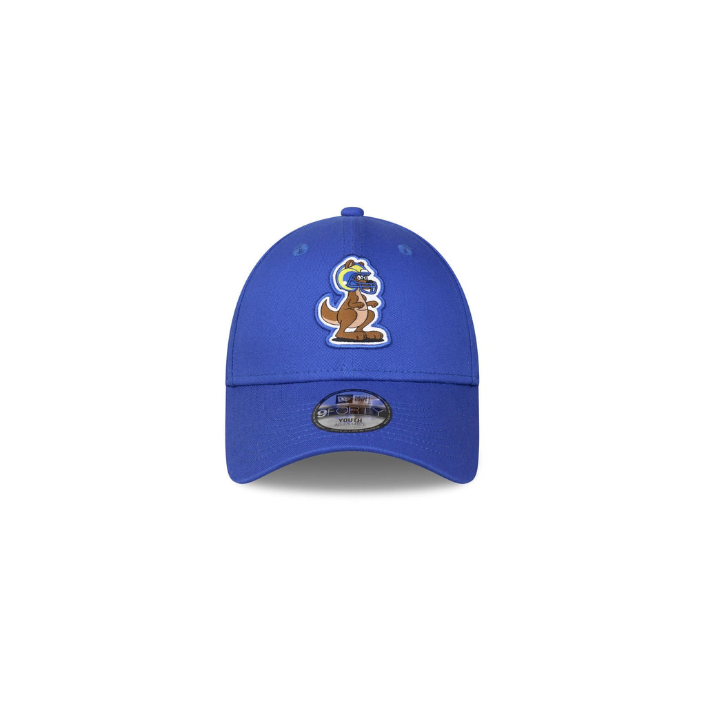 Los Angeles Rams 2026 Melbourne Game Kangaroo Kids 9FORTY Snapback Hat