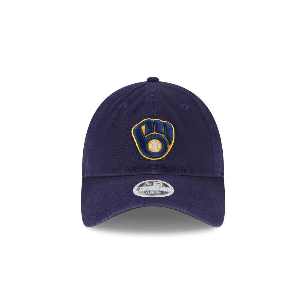 Milwaukee Brewers Women's Core Classic Navy 9TWENTY Adjustable Hat
