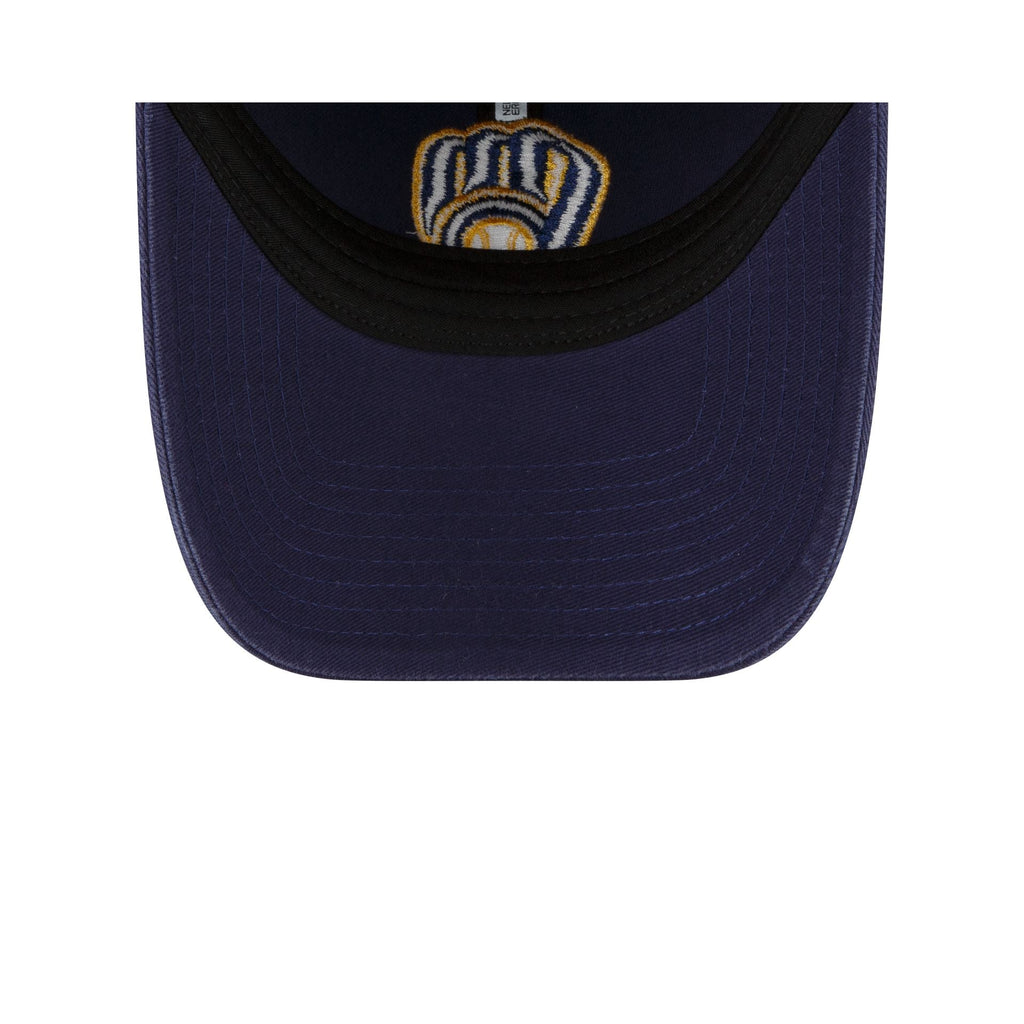 Milwaukee Brewers Women's Core Classic Navy 9TWENTY Adjustable Hat