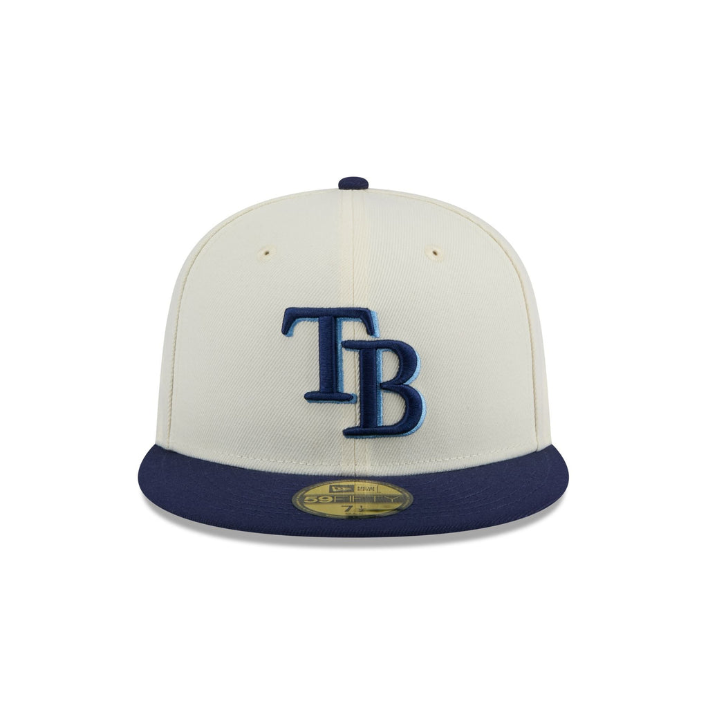 Tampa Bay Rays Chrome 59FIFTY Fitted Hat