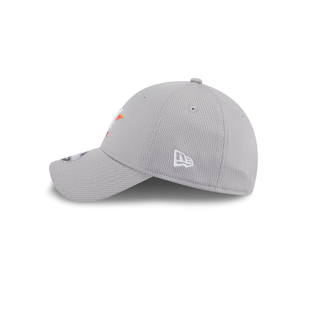 Houston Astros Gray 9FORTY Stretch-Snap Hat
