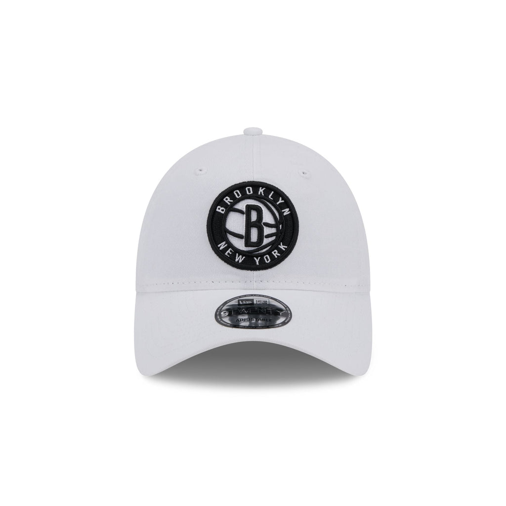 Brooklyn Nets White 9TWENTY Adjustable Hat