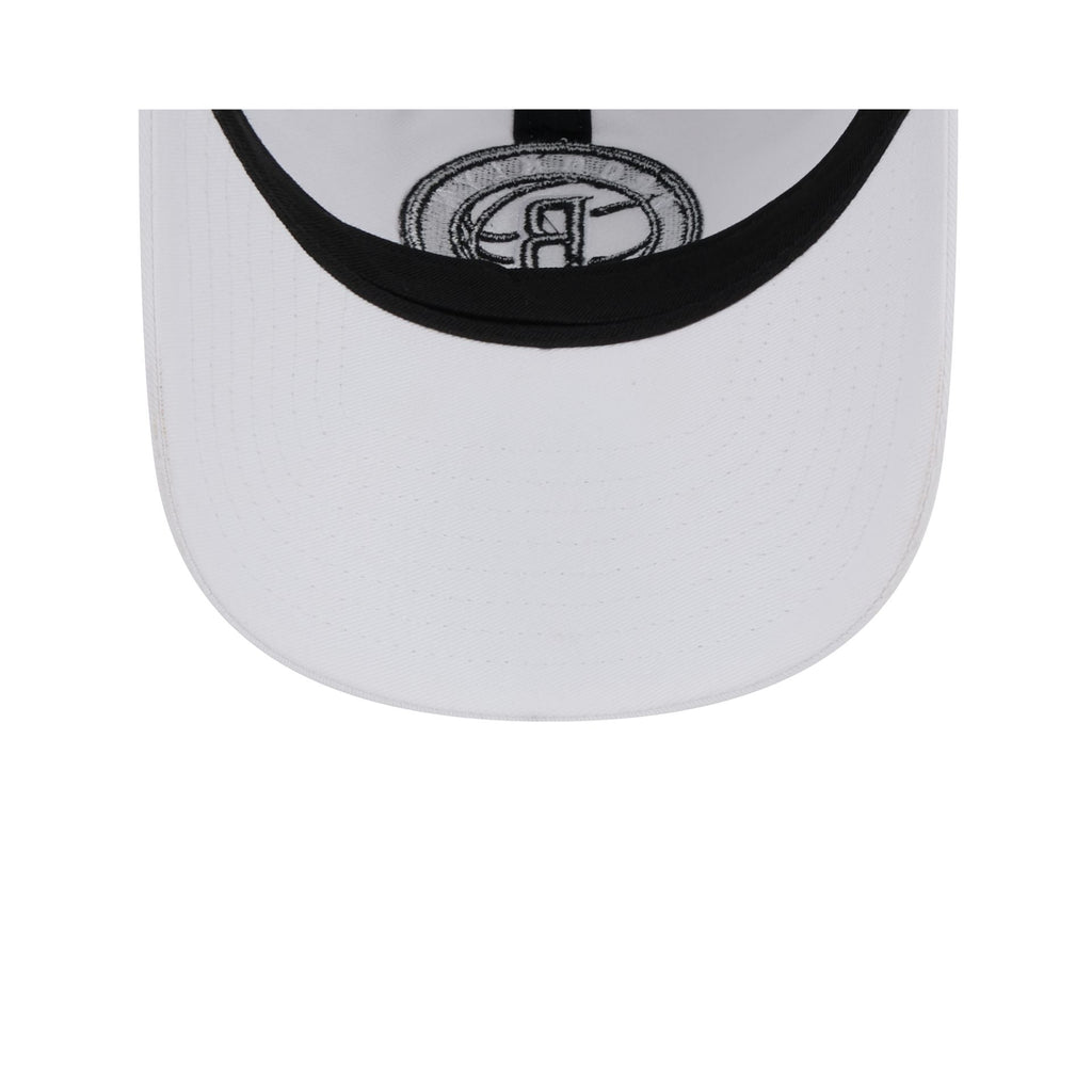 Brooklyn Nets White 9TWENTY Adjustable Hat