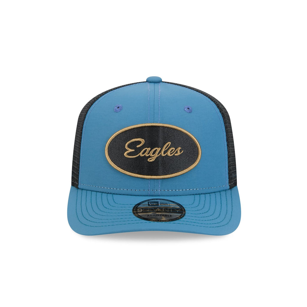 Philadelphia Eagles Indigo 9SEVENTY Trucker Hat