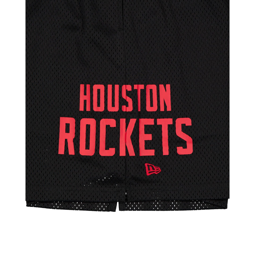 Houston Rockets Mesh Black Shorts