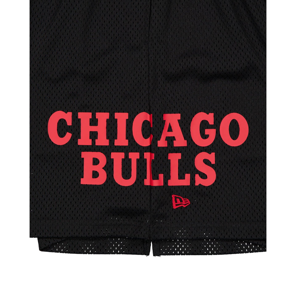 Chicago Bulls Mesh Black Shorts