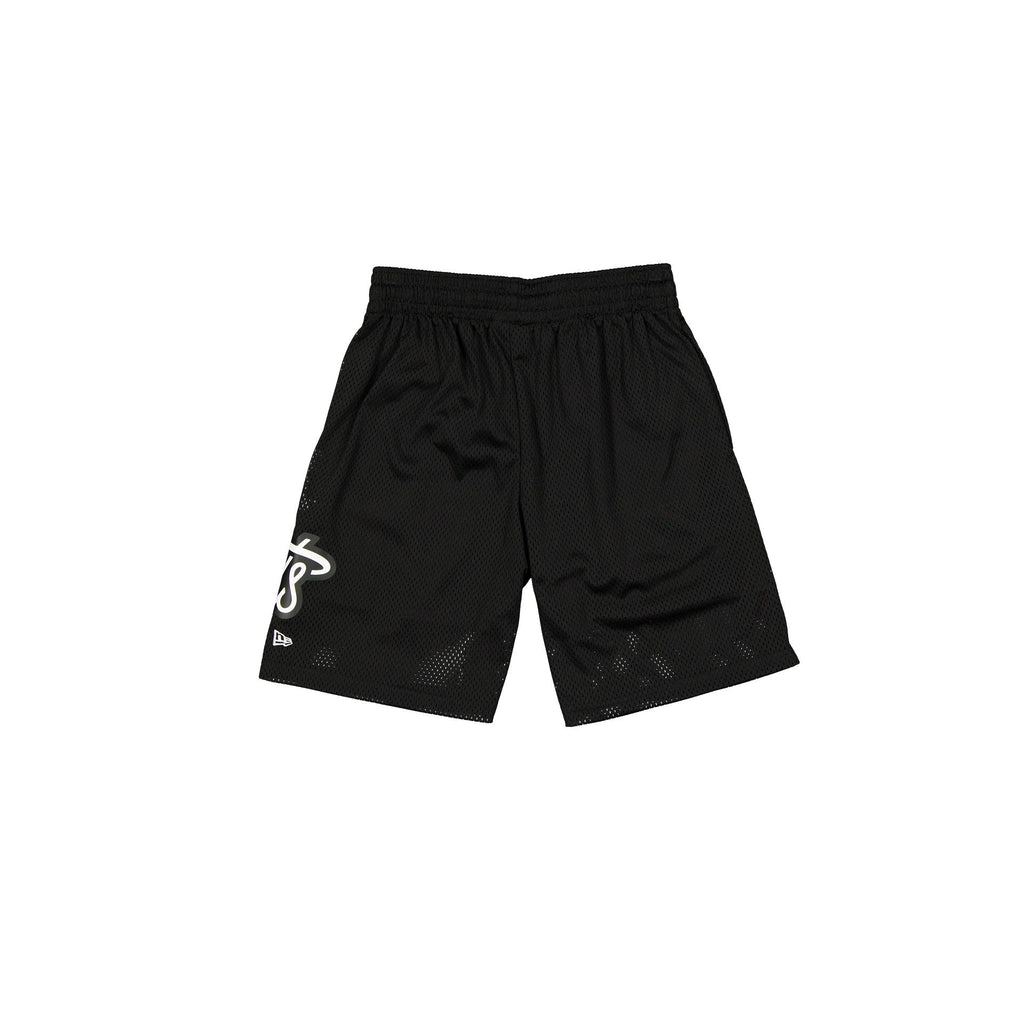 Brooklyn Nets Mesh Black Shorts