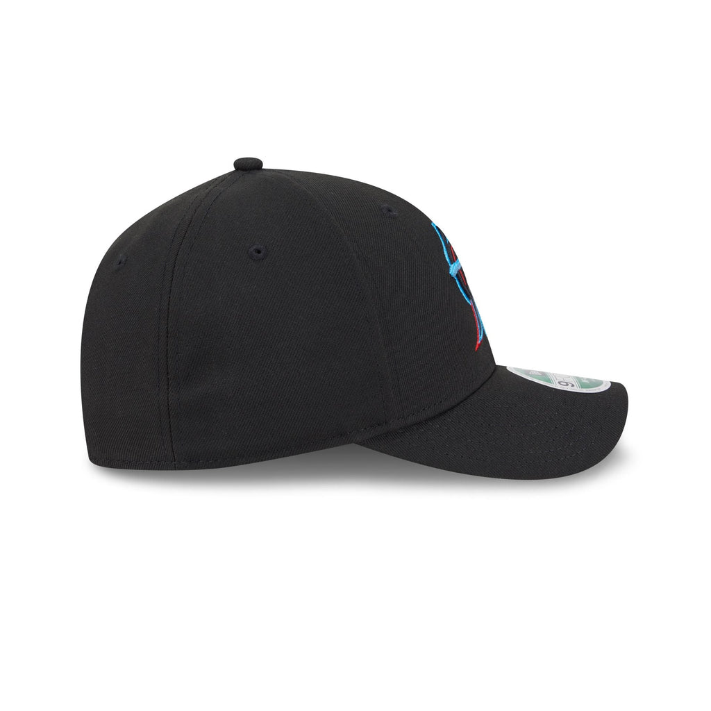 Miami Marlins Game Authentic Collection 9FORTY M-Crown Snapback Hat