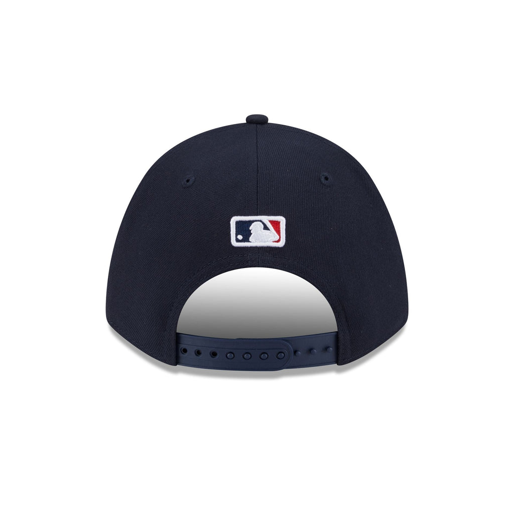 Atlanta Braves Road Authentic Collection 9FORTY M-Crown Snapback Hat