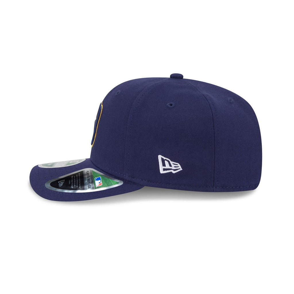 Milwaukee Brewers Home Authentic Collection 9SEVENTY Stretch-Snap Hat