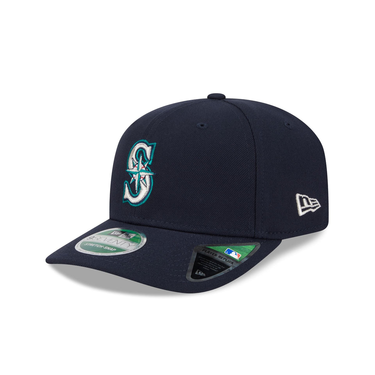Seattle Mariners Game Authentic Collection 9SEVENTY Stretch-Snap Hat