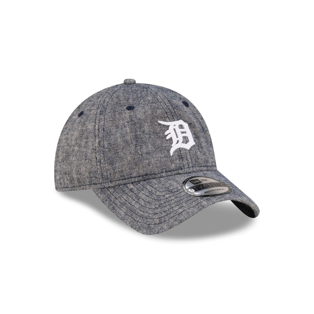 Detroit Tigers Linen Chain Stitched 9TWENTY Adjustable Hat