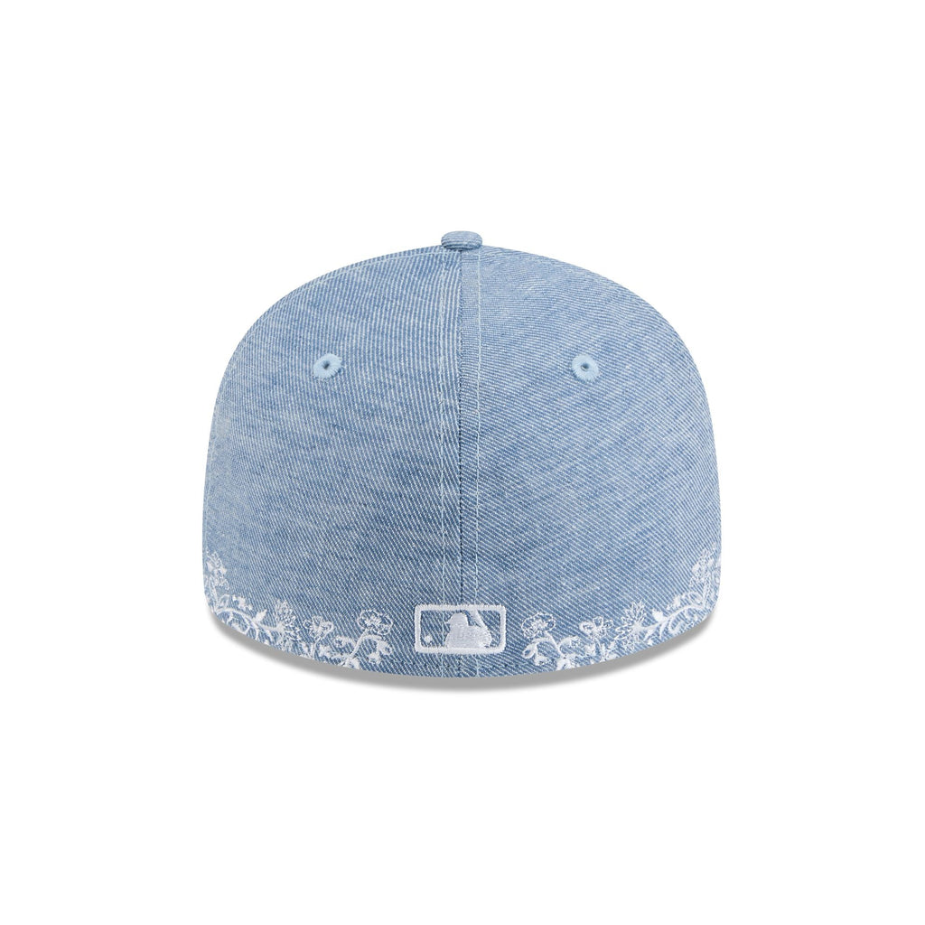 Seattle Mariners Hand Stitched Chambray Low Profile 59FIFTY Fitted Hat