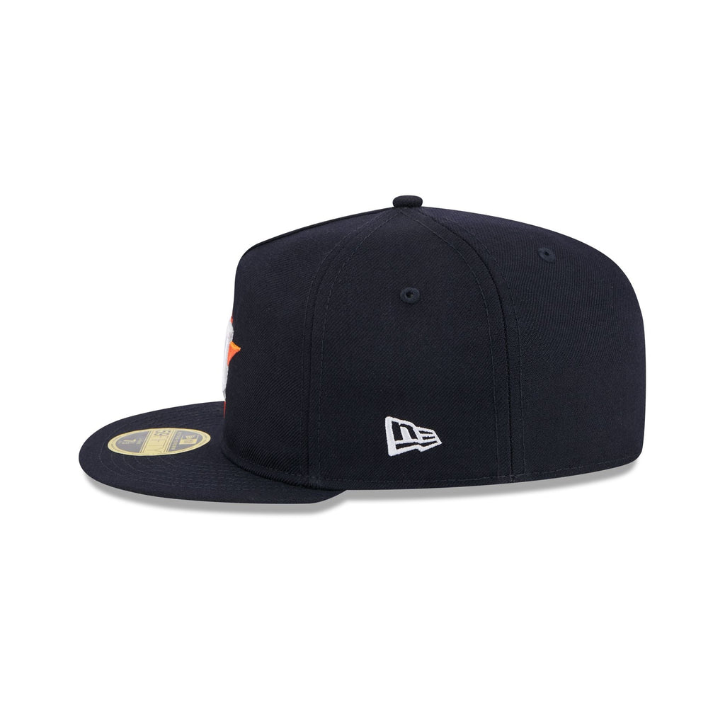Houston Astros Boho Wool Retro Crown 59FIFTY Fitted Hat