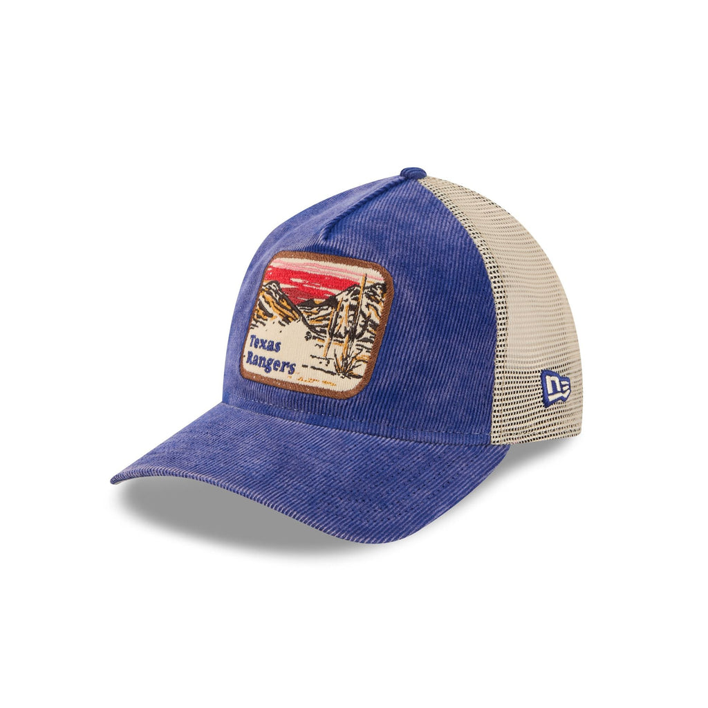 Texas Rangers Vintage Landscape 9TWENTY A-Frame Trucker Hat