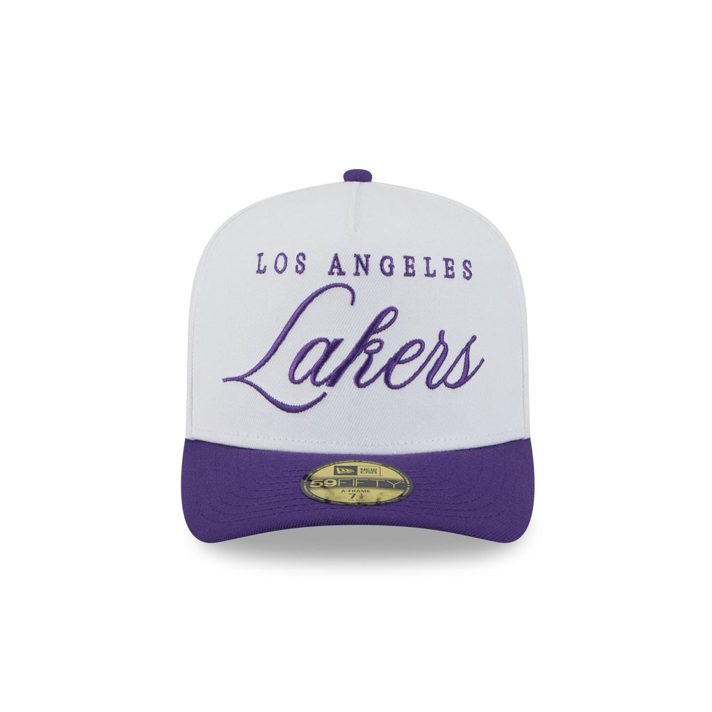 Los Angeles Lakers 2025 Draft 59FIFTY A-Frame Fitted Hat