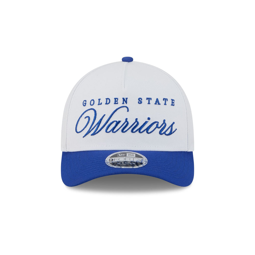 Golden State Warriors 2025 Draft 9FORTY M-Crown A-Frame Snapback Hat
