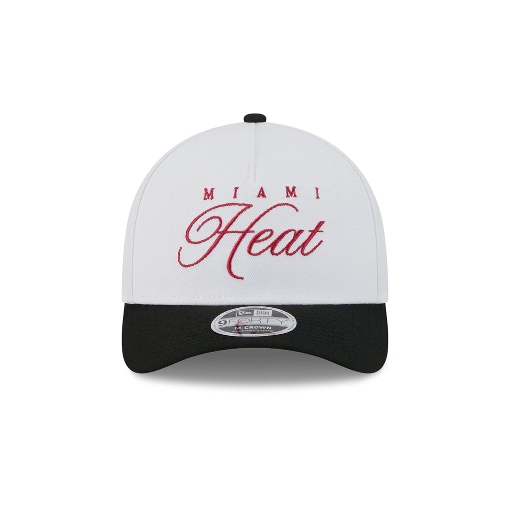 Miami Heat 2025 Draft 9FORTY M-Crown A-Frame Snapback Hat