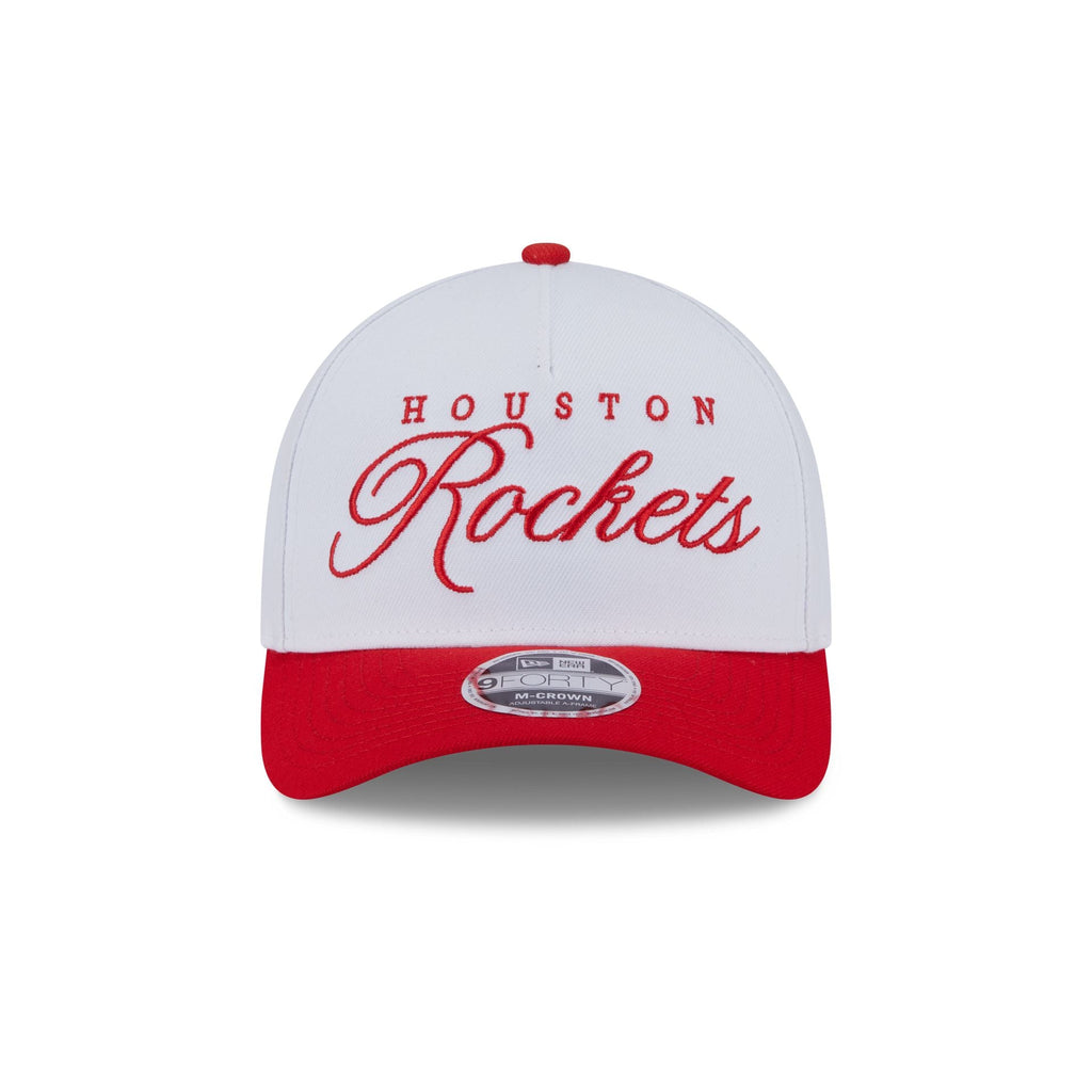 Houston Rockets 2025 Draft 9FORTY M-Crown A-Frame Snapback Hat