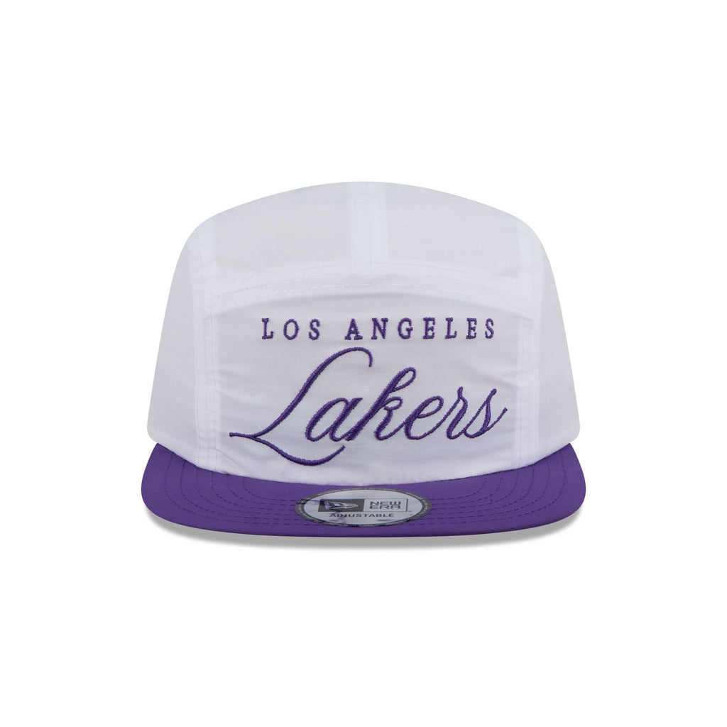 Los Angeles Lakers 2025 Draft Camper Strapback Hat