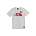 Chicago Cubs Throwback Retro Gray Pinstripe T-Shirt