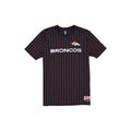 Denver Broncos Throwback Retro Pinstripe T-Shirt