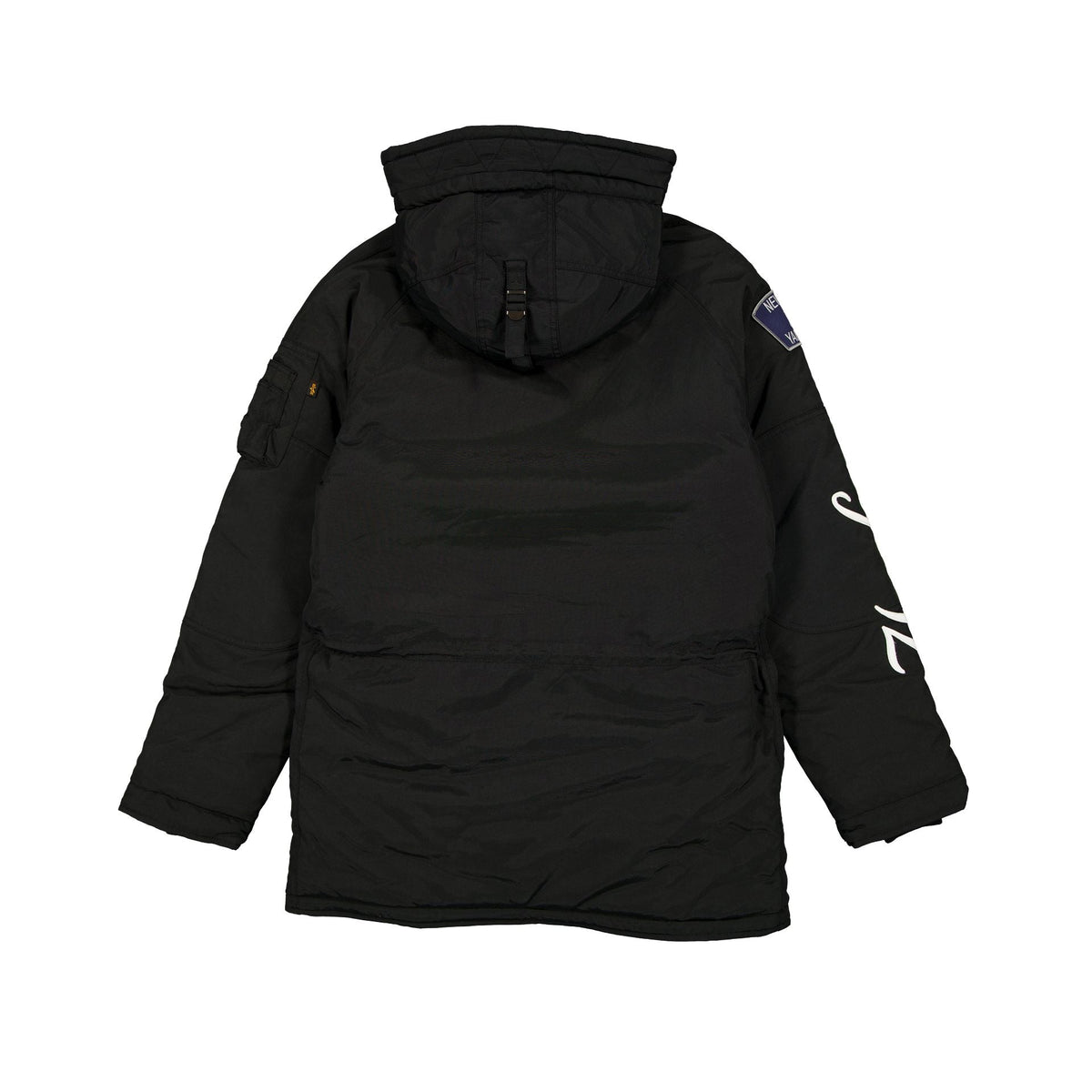 Alpha Industries x New York Yankees Black N-3B Parka Jacket