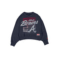 Atlanta Braves Throwback Women's Washed Crewneck