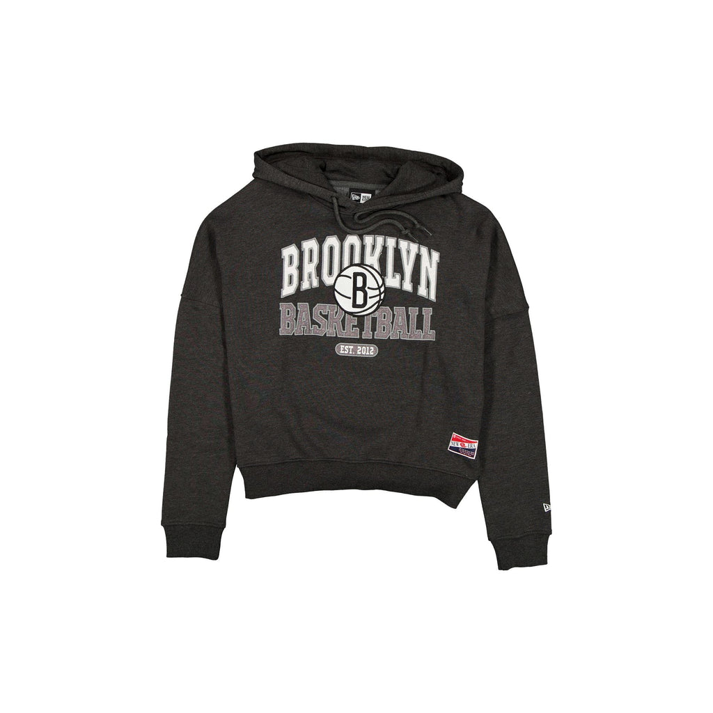 Brooklyn Nets Throwback Women's Glitter Hoodie