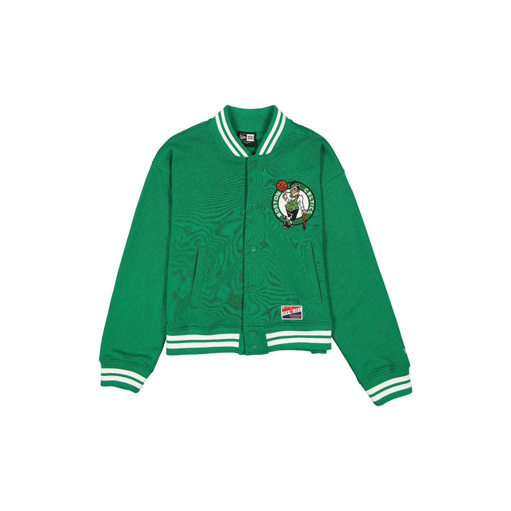 Boston Celtics Throwback Women's Snap Front Jacket