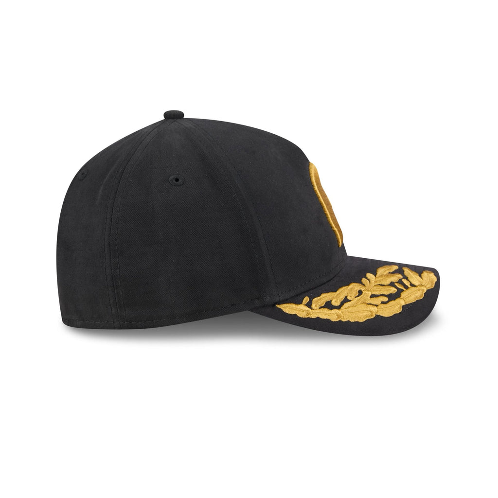 Alpha Industries x Philadelphia Phillies Black 9FORTY M-Crown A-Frame Snapback Hat