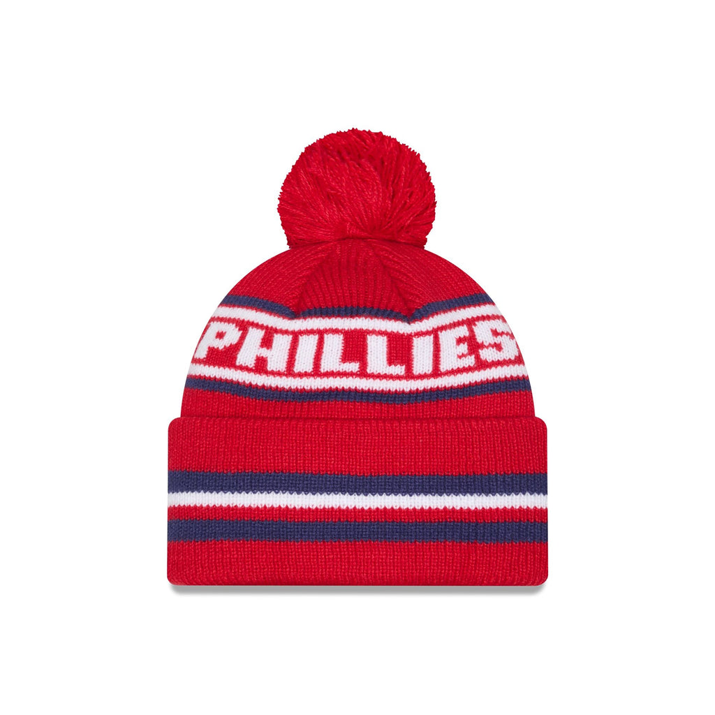 Philadelphia Phillies Classic Pom Knit Hat