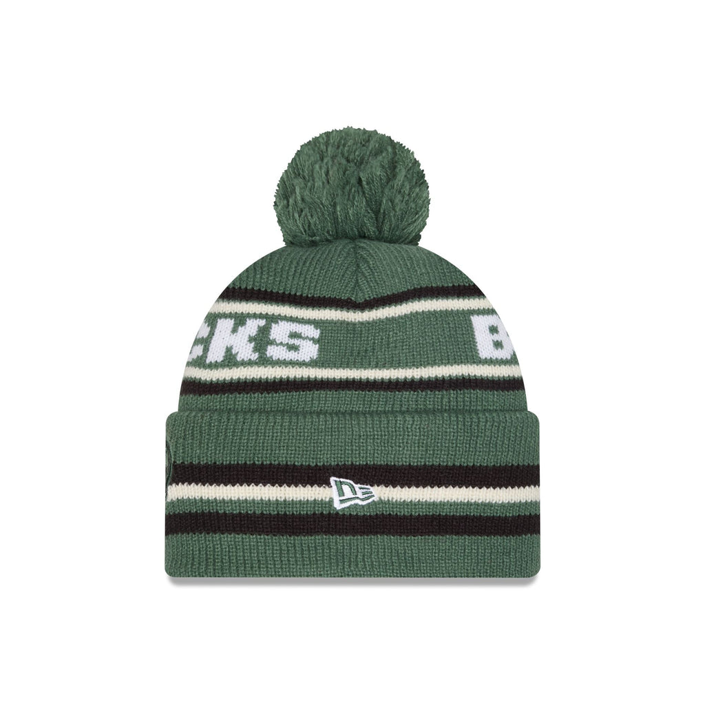 Milwaukee Bucks Classic Pom Knit Hat