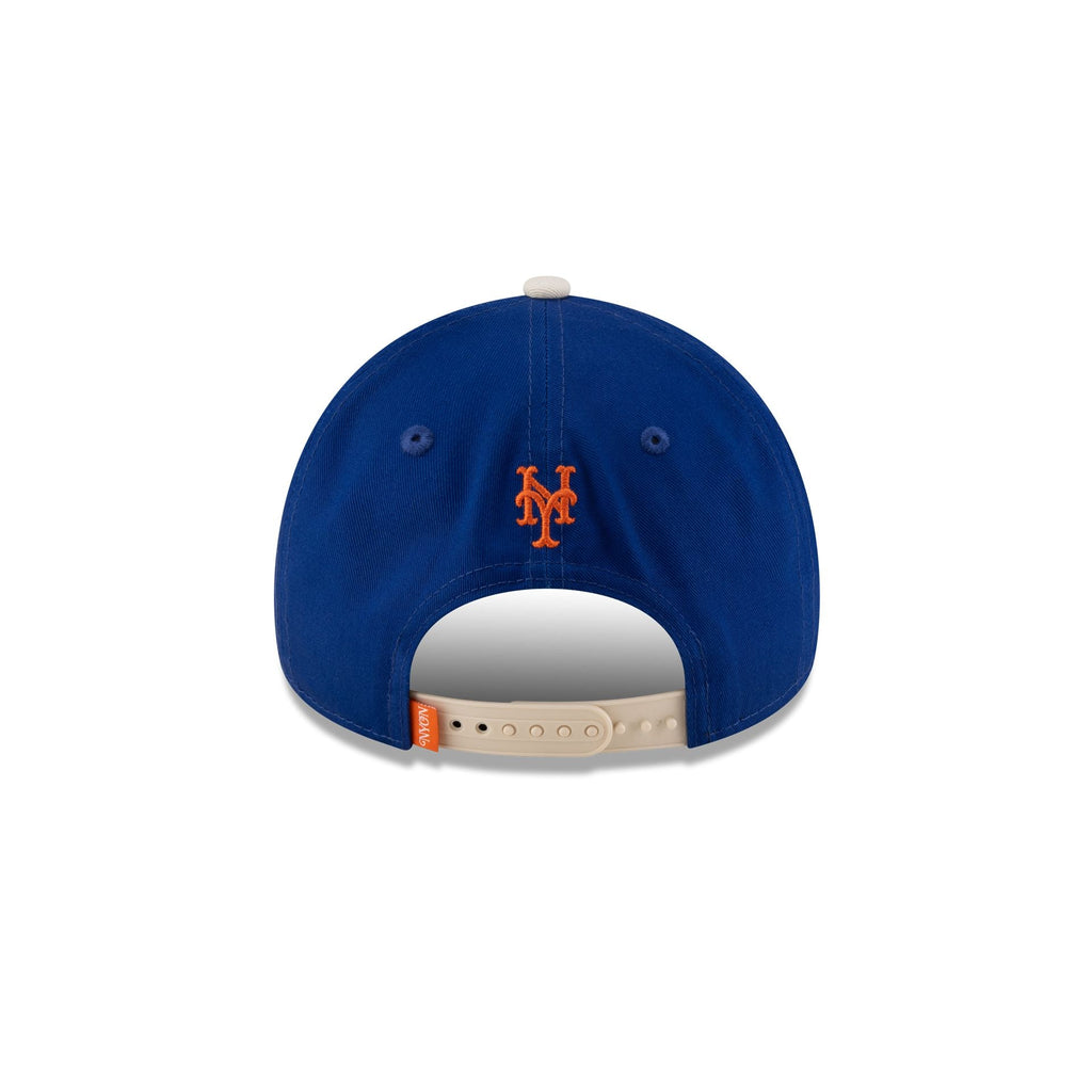 New York or Nowhere x New York Mets Light Royal Wordmark 9FORTY A-Frame Snapback Hat