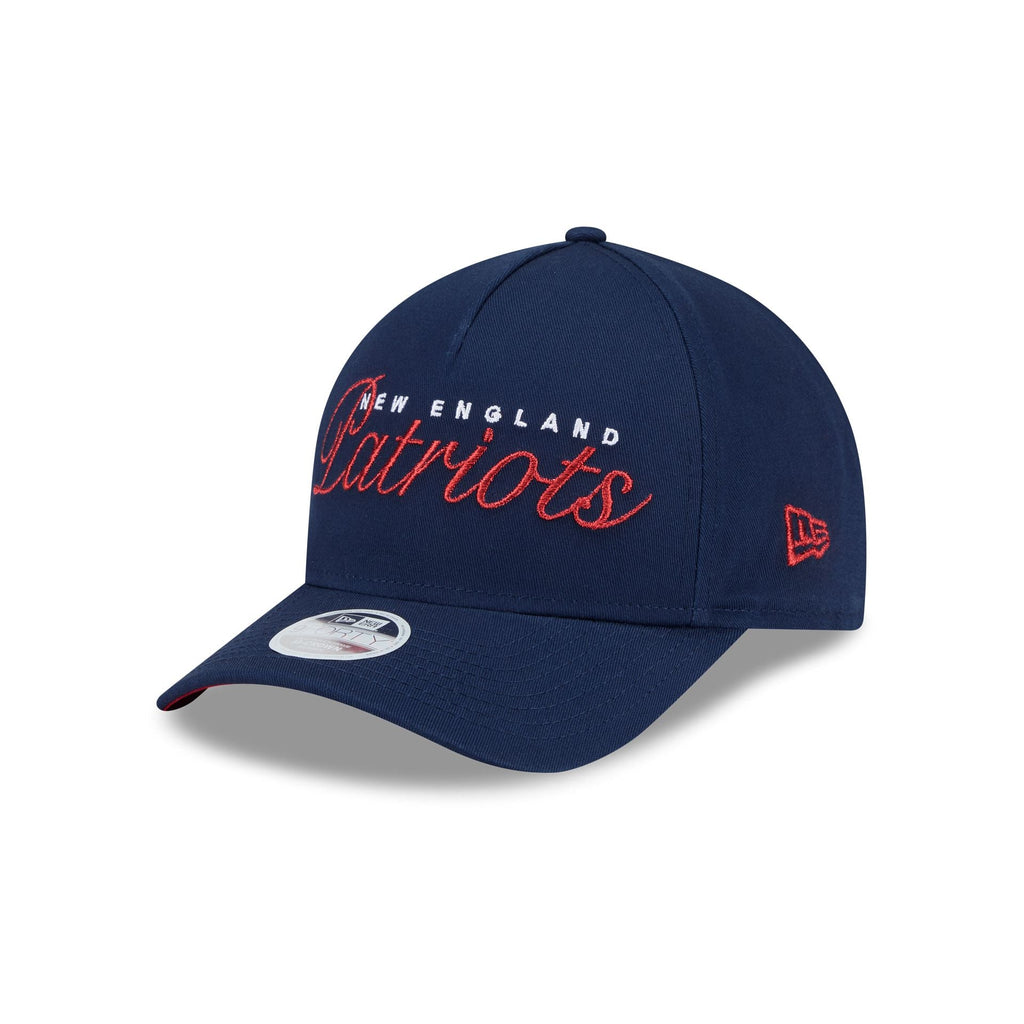 New England Patriots Metallic Women's 9FORTY M-Crown A-Frame Snapback Hat