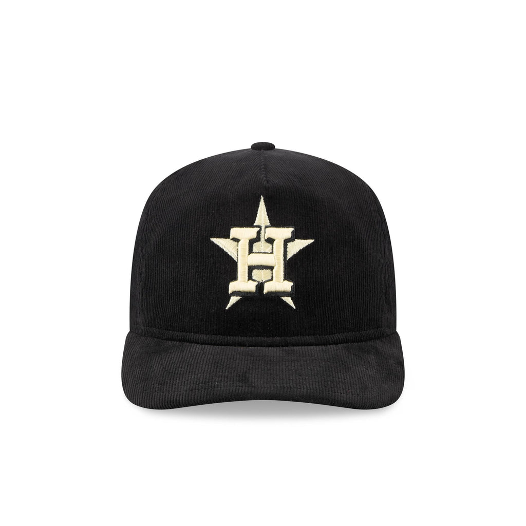 Houston Astros Nostalgic Black Corduroy 19TWENTY Adjustable Hat