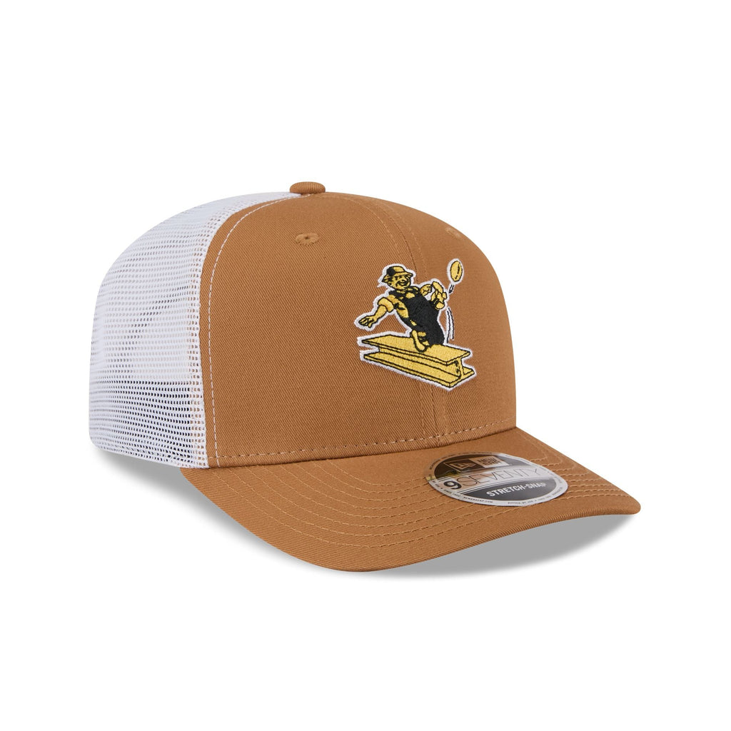 Pittsburgh Steelers Bronze 9SEVENTY Trucker Hat