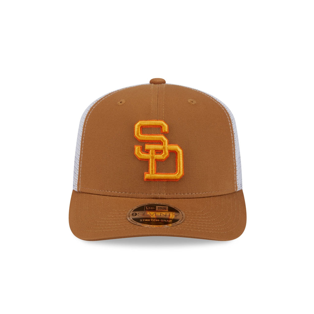 San Diego Padres Bronze 9SEVENTY Trucker Hat