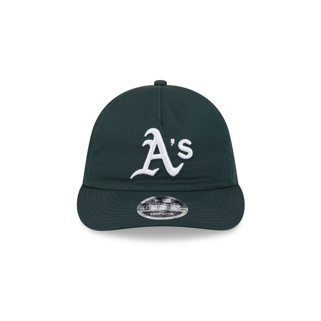 Athletics Nylon Retro Crown 9FIFTY A-Frame Snapback Hat