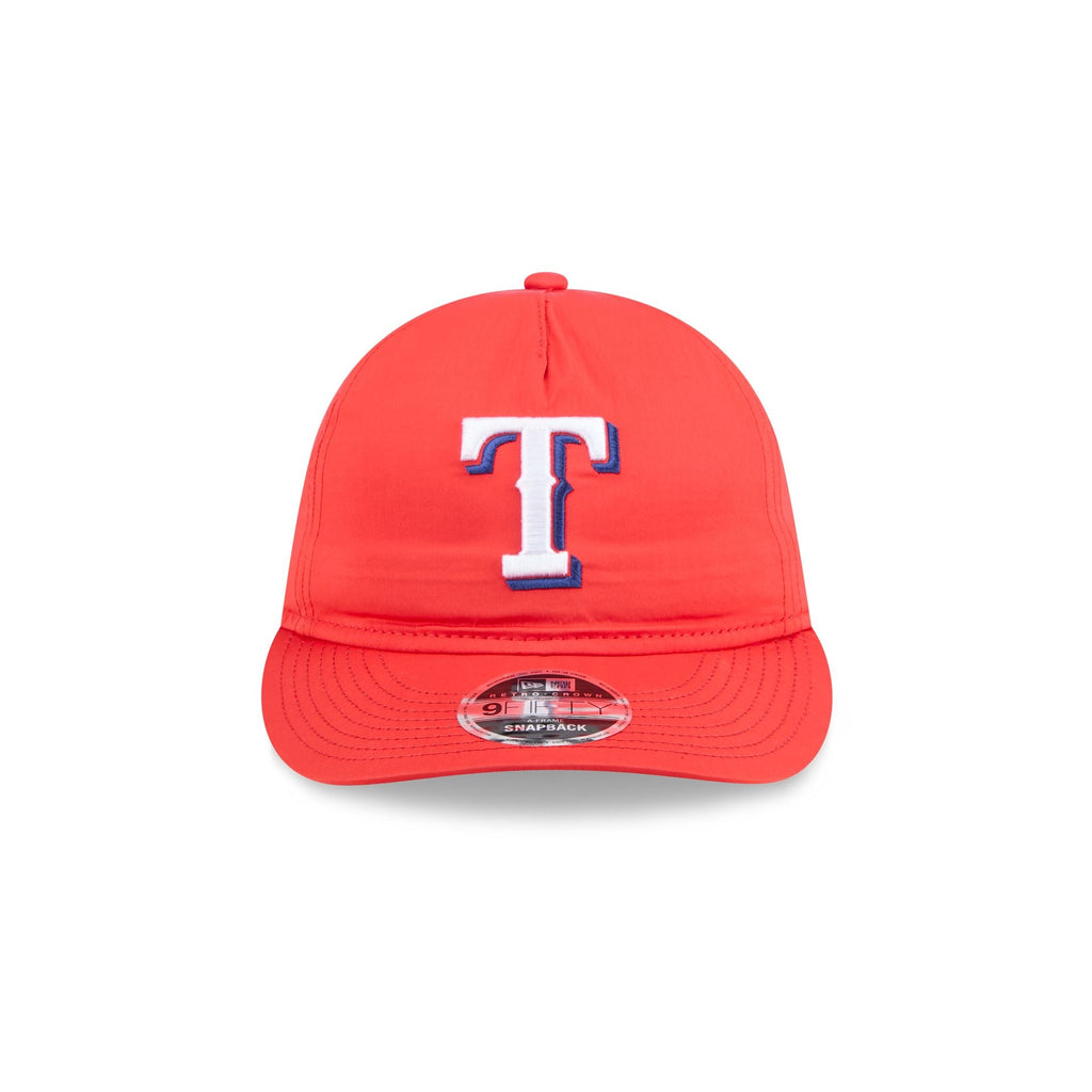 Texas Rangers Nylon Retro Crown 9FIFTY A-Frame Snapback Hat