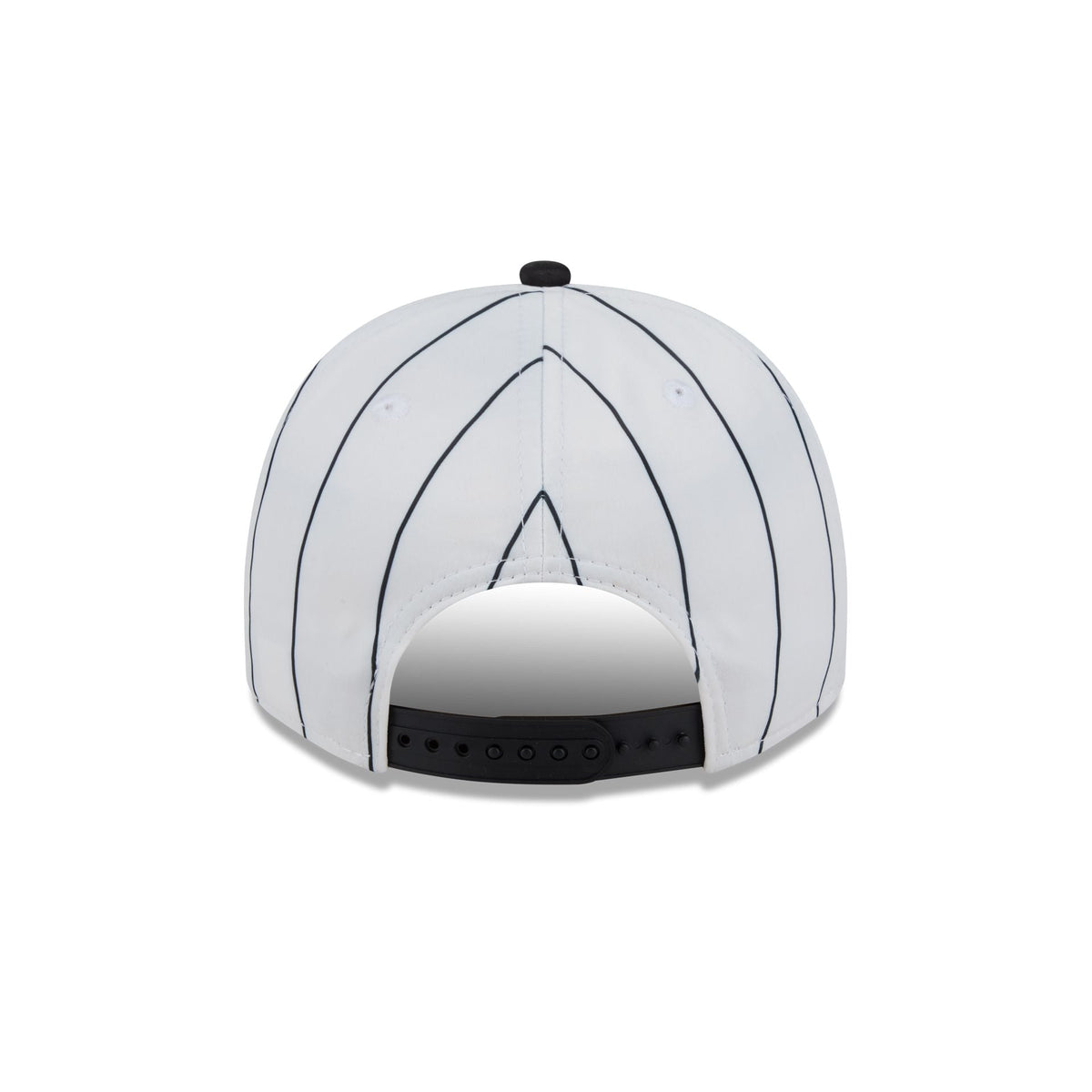 Miami Heat Satin Pinstripe 9FIFTY A-Frame Snapback Hat