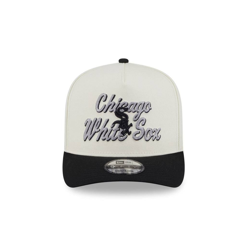 Chicago White Sox Chainstitch 9FIFTY A-Frame Snapback Hat