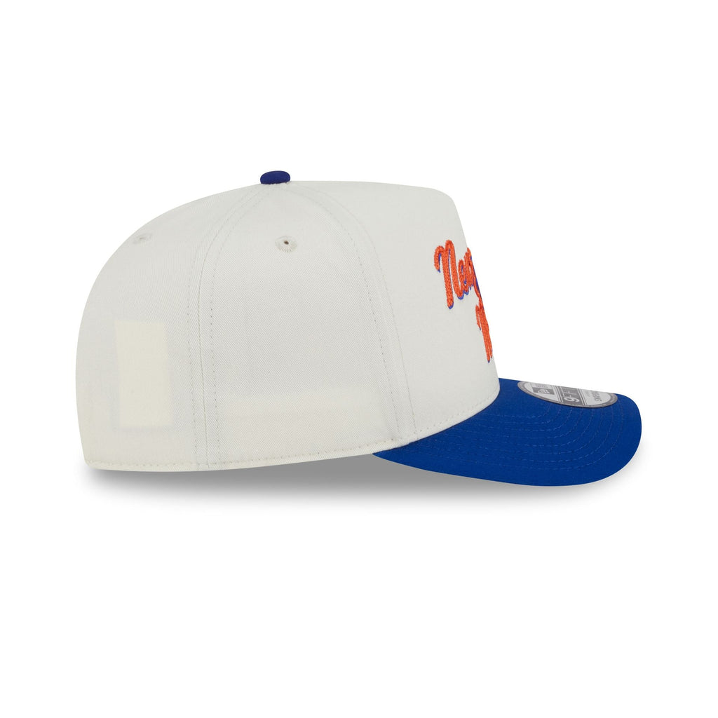 New York Mets Chainstitch 9FIFTY A-Frame Snapback Hat