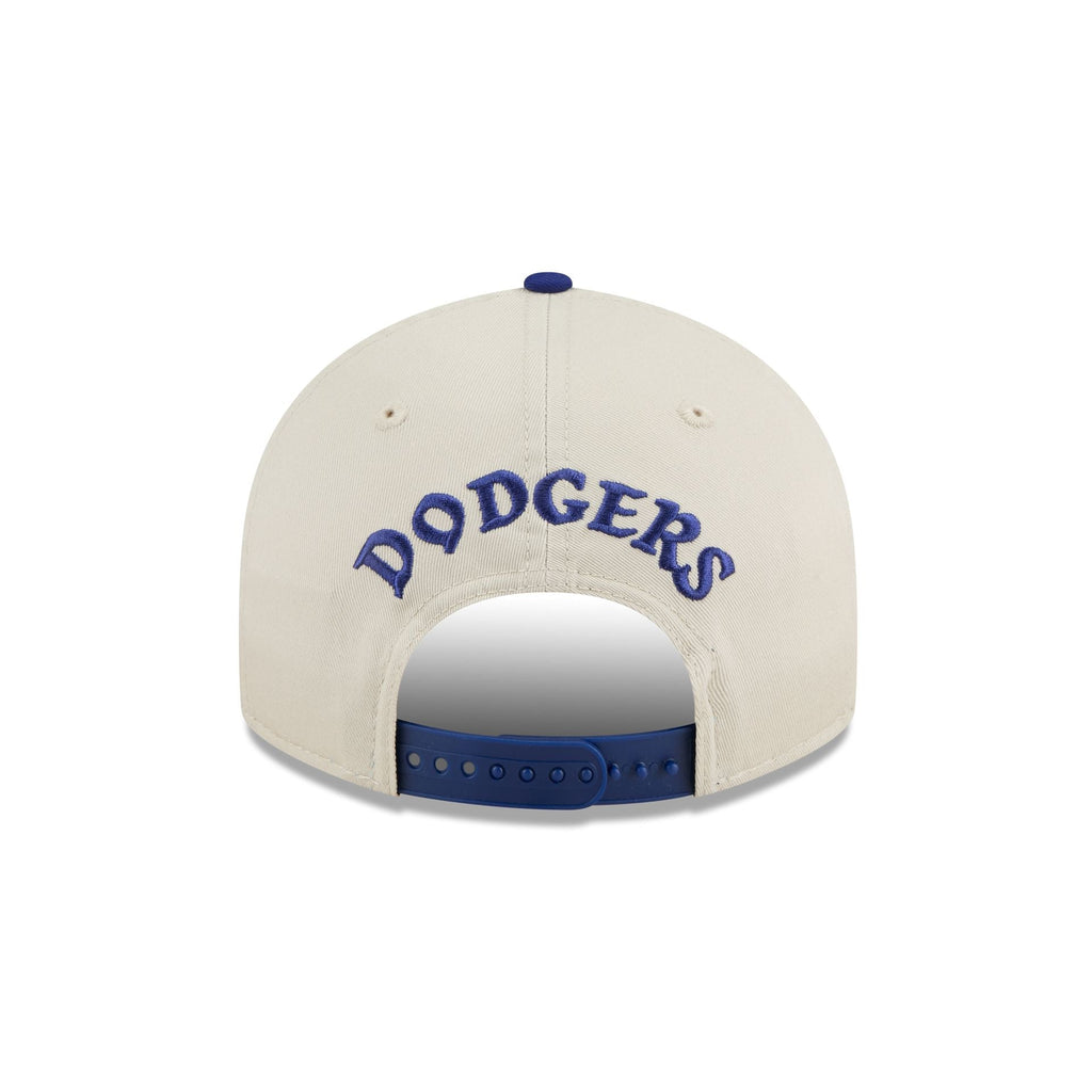 Brooklyn Dodgers Scattered Patches Retro Crown 9FIFTY Snapback Hat
