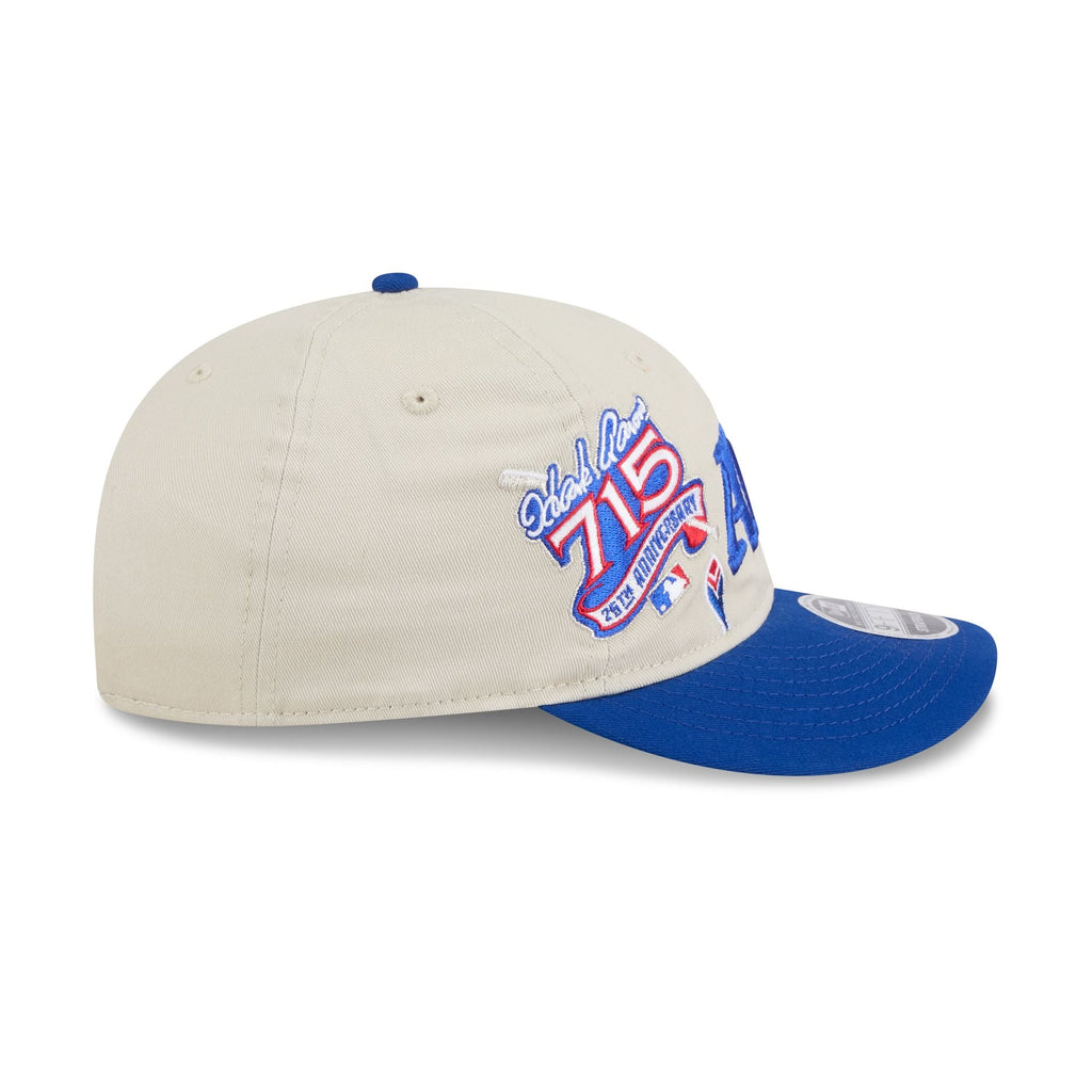 Atlanta Braves Scattered Patches Retro Crown 9FIFTY Snapback Hat