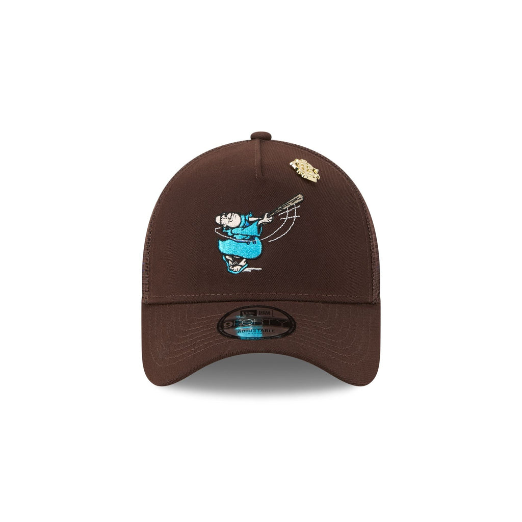 Big League Chew x San Diego Padres 9FORTY A-Frame Trucker Hat