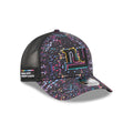 New York Giants 2025 Crucial Catch 9FORTY M-Crown A-Frame Trucker Hat