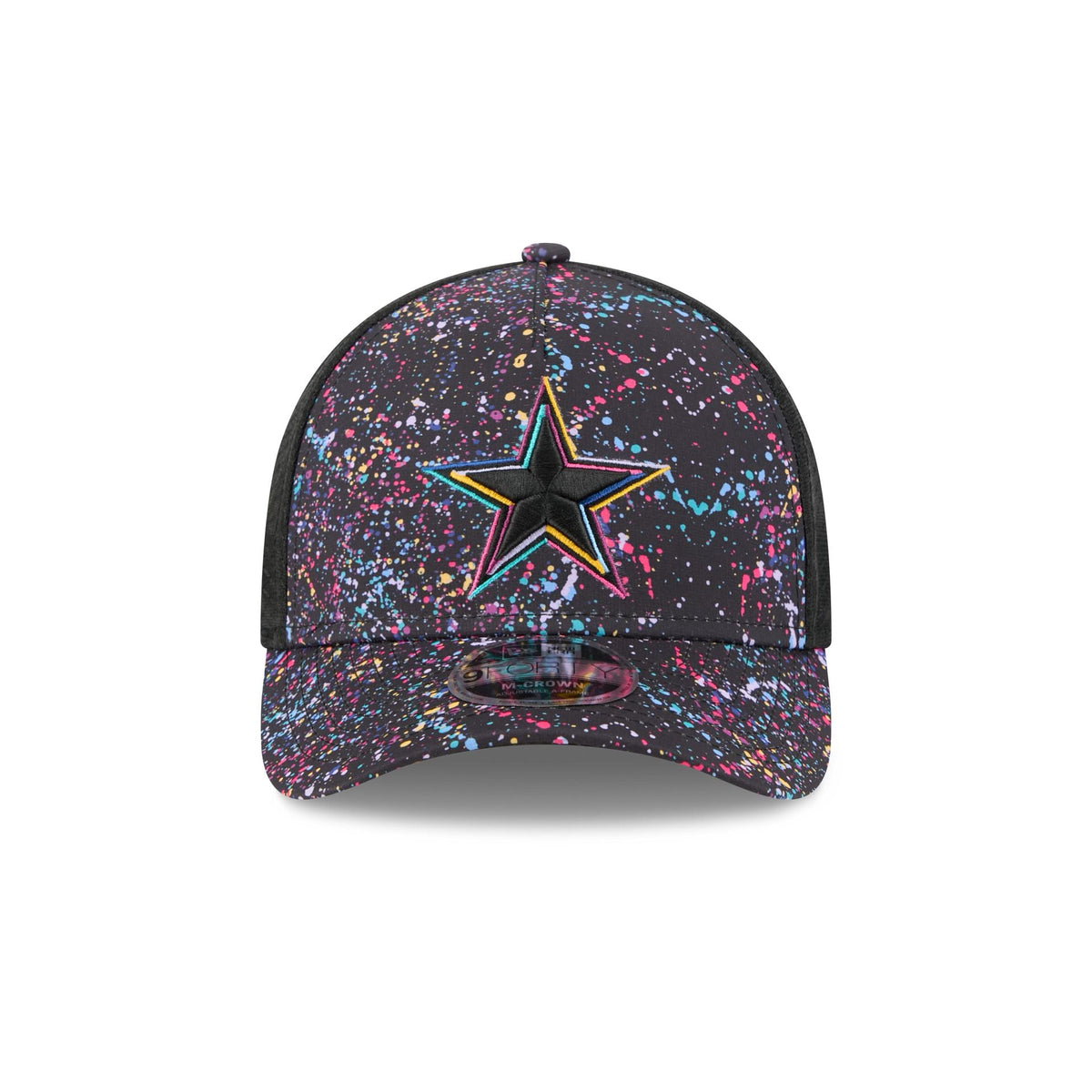 Dallas Cowboys 2025 Crucial Catch 9FORTY M-Crown A-Frame Trucker Hat