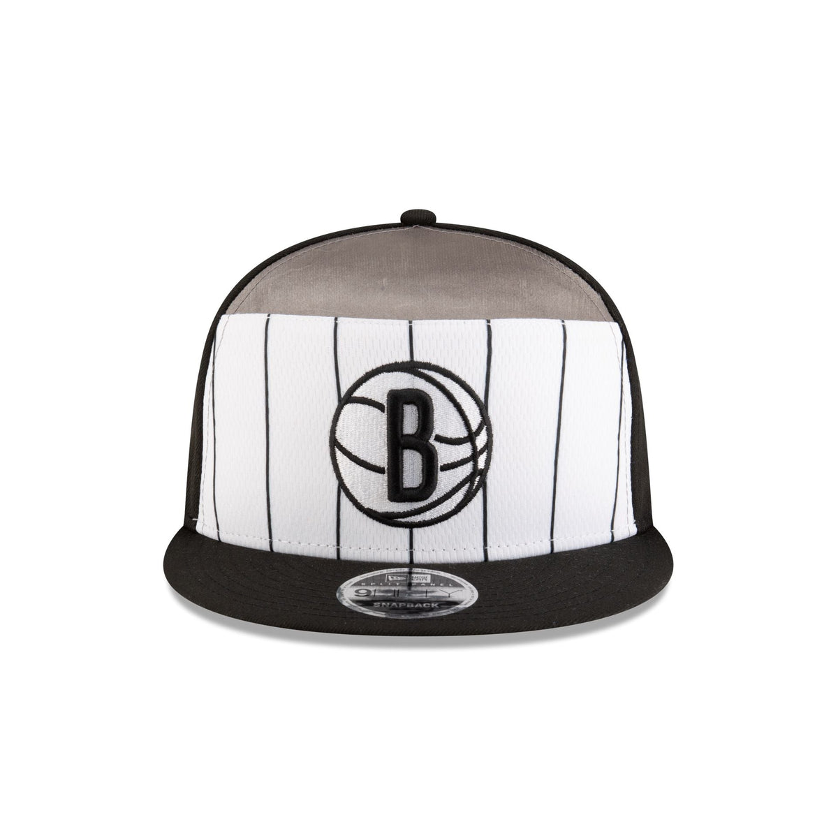 Brooklyn Nets 2025 Tip-Off Split Panel 9FIFTY Snapback Hat